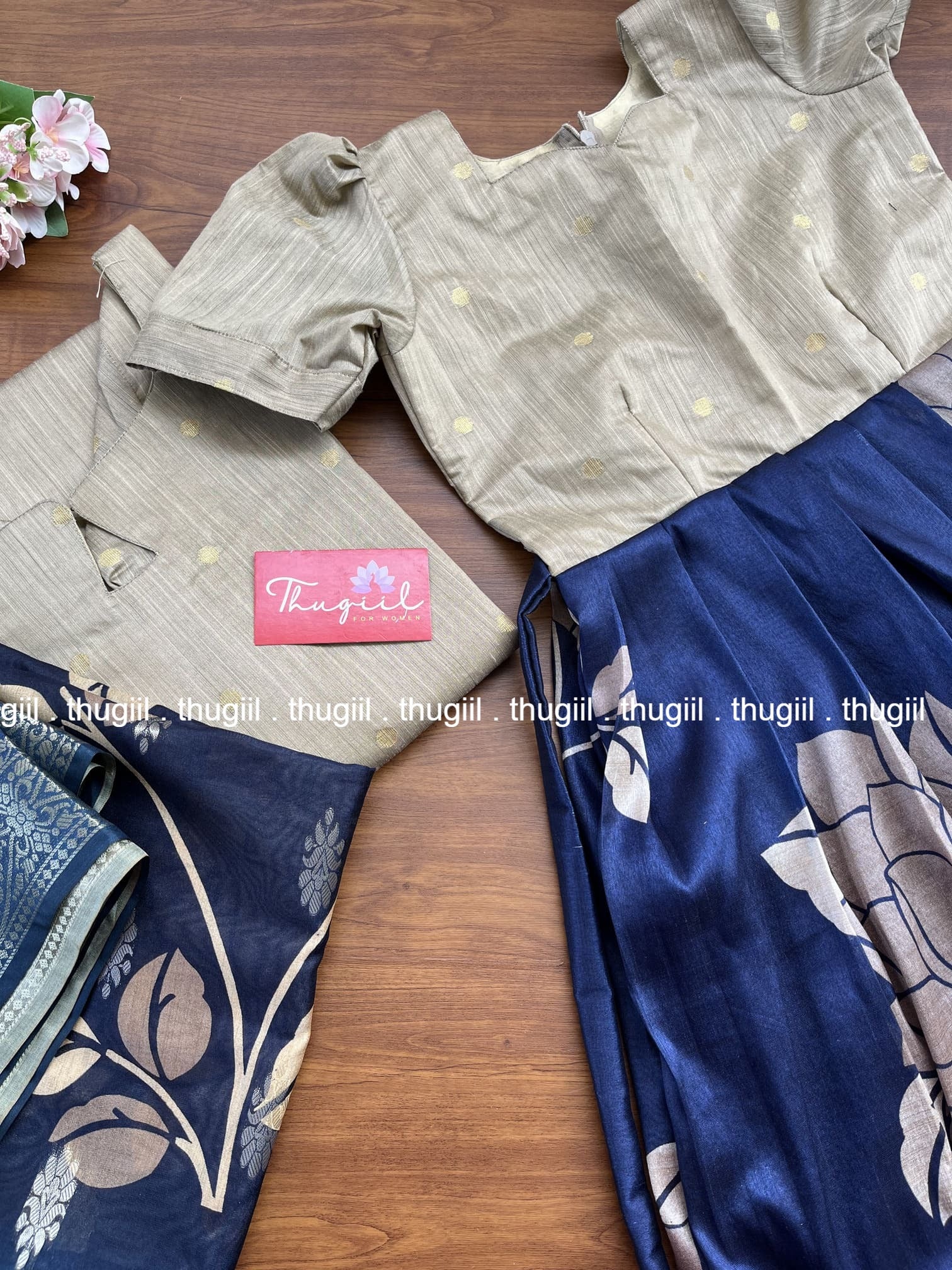 TMini04 Ivory Long Frock