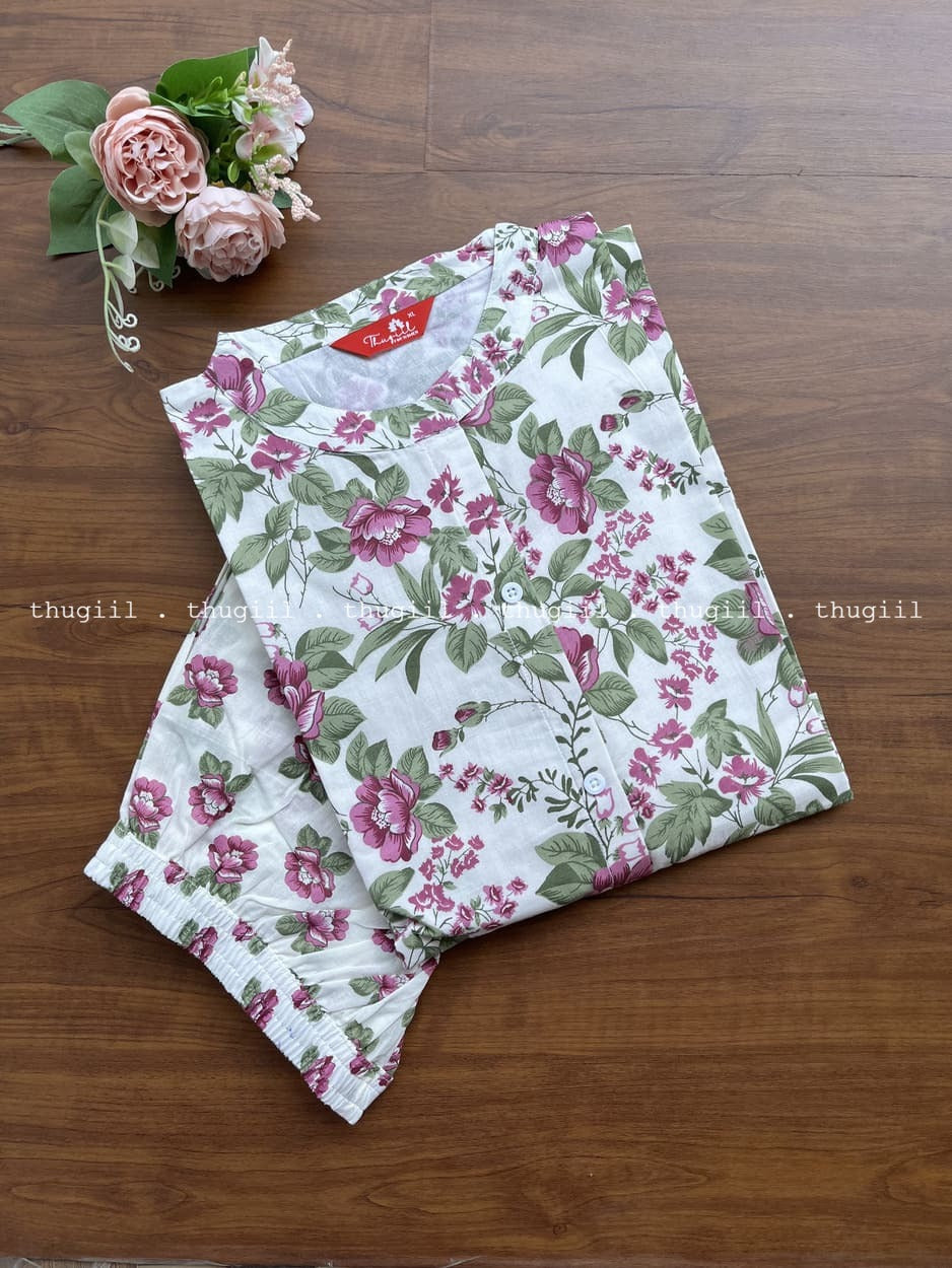 T277 Ready To Dispatch - Rose Garden  Co-Ord