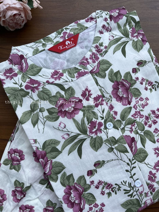 T277 Ready To Dispatch - Rose Garden  Co-Ord