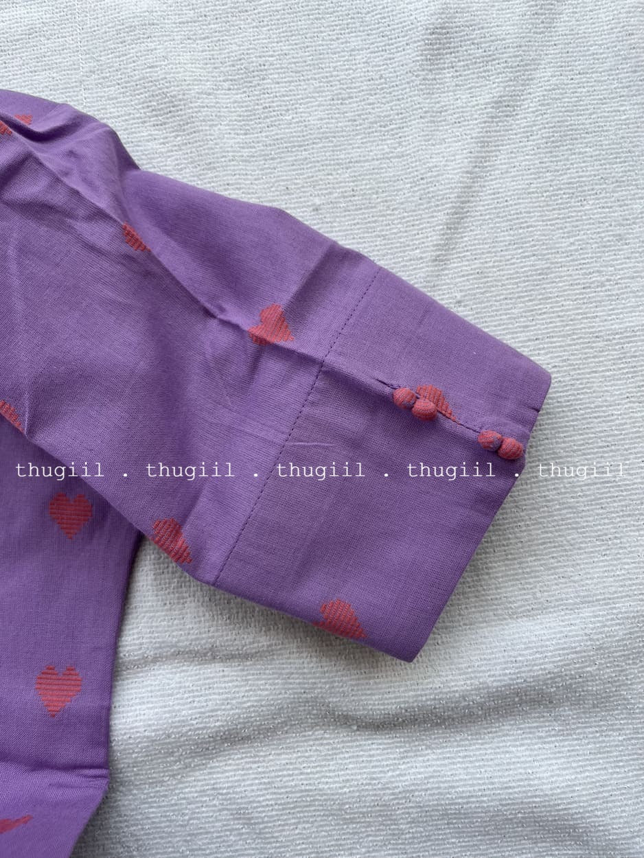 T265 Ready To Dispatch - Lavender Love Kurta Set