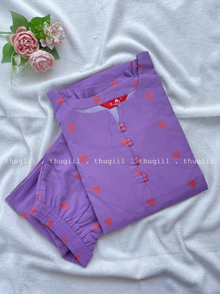 T265 Ready To Dispatch - Lavender Love Kurta Set