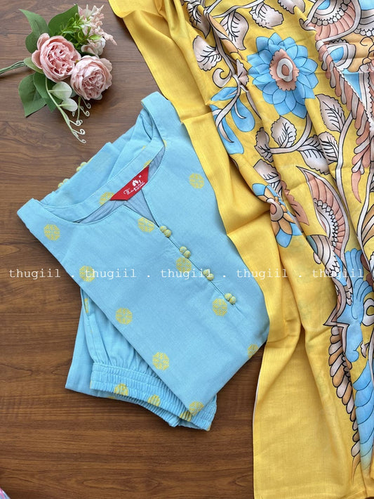 T275 Sun & Sky Kurta Set