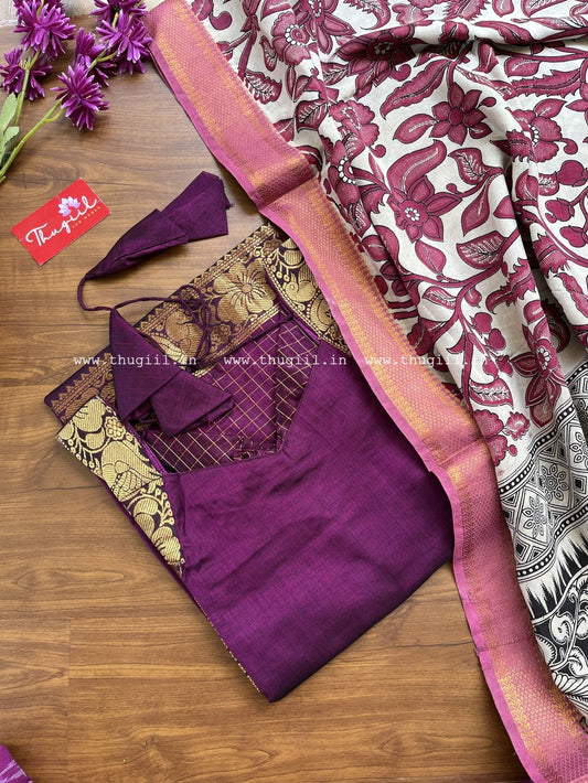 T345 Rukmini - Kurta Set (Top-Dupatta) (Pre order - 15 days)