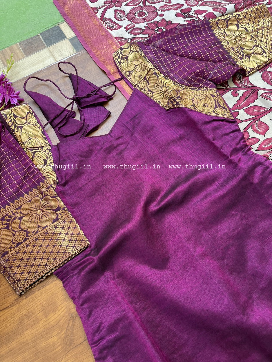 T345 Rukmini - Kurta Set (Top-Dupatta) (Pre order - 15 days)