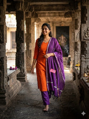 T344 Rithika - Kurta Set (Pre order 30-40 days)