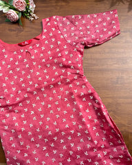 T210 Petal Pink Kurta