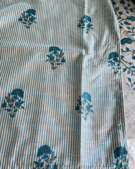 T080 Luxe - Teal Chanderi Jecard Kurta Set