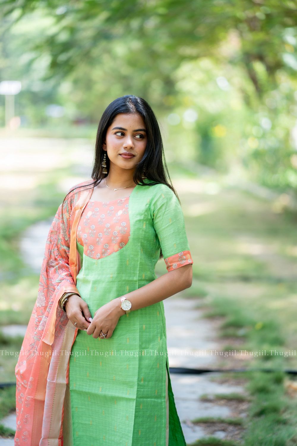 T483 - Kurta Set (Top - Dupatta)