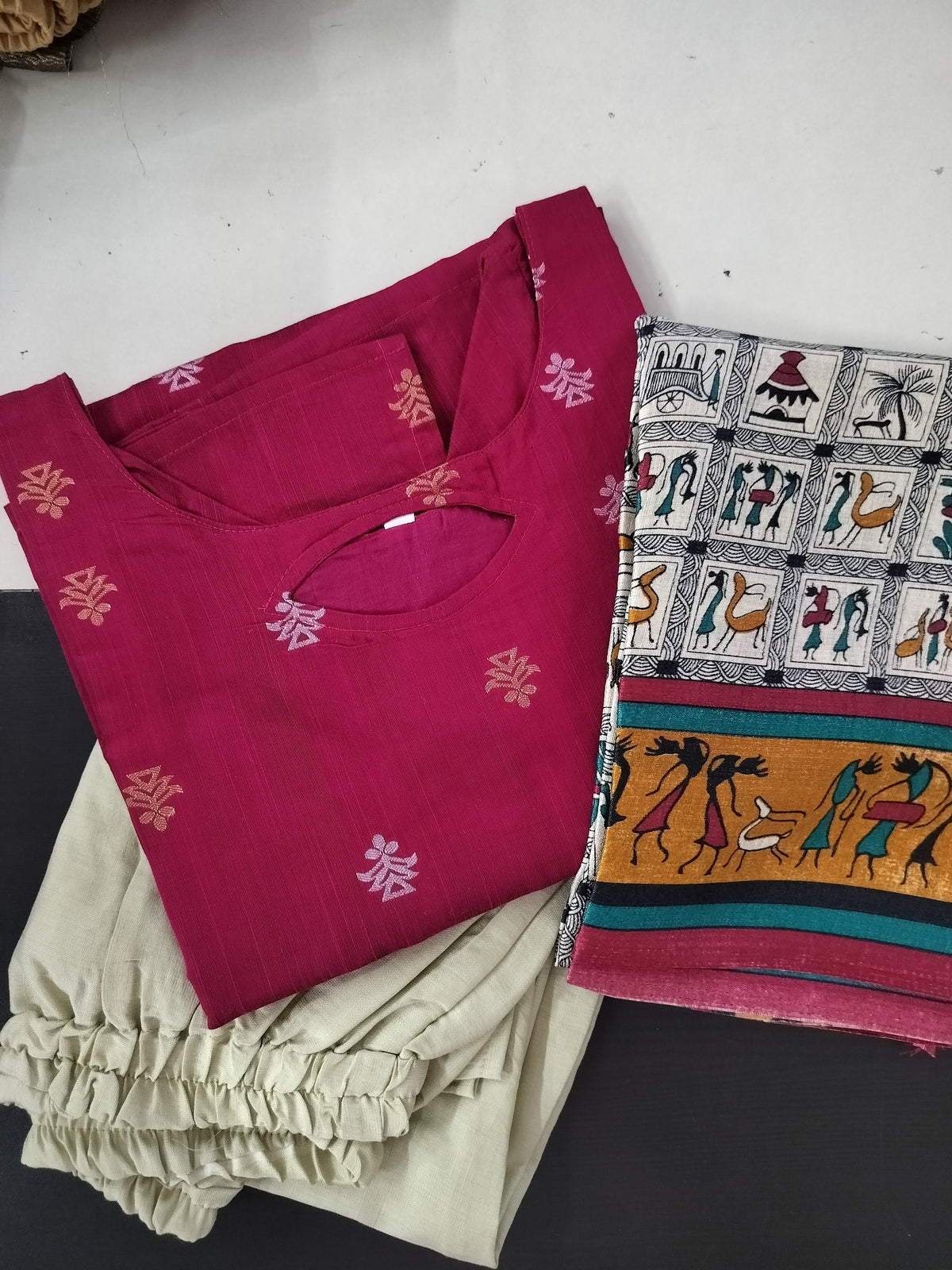 AS172 Silk Kurta Set
