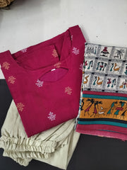AS172 Silk Kurta Set