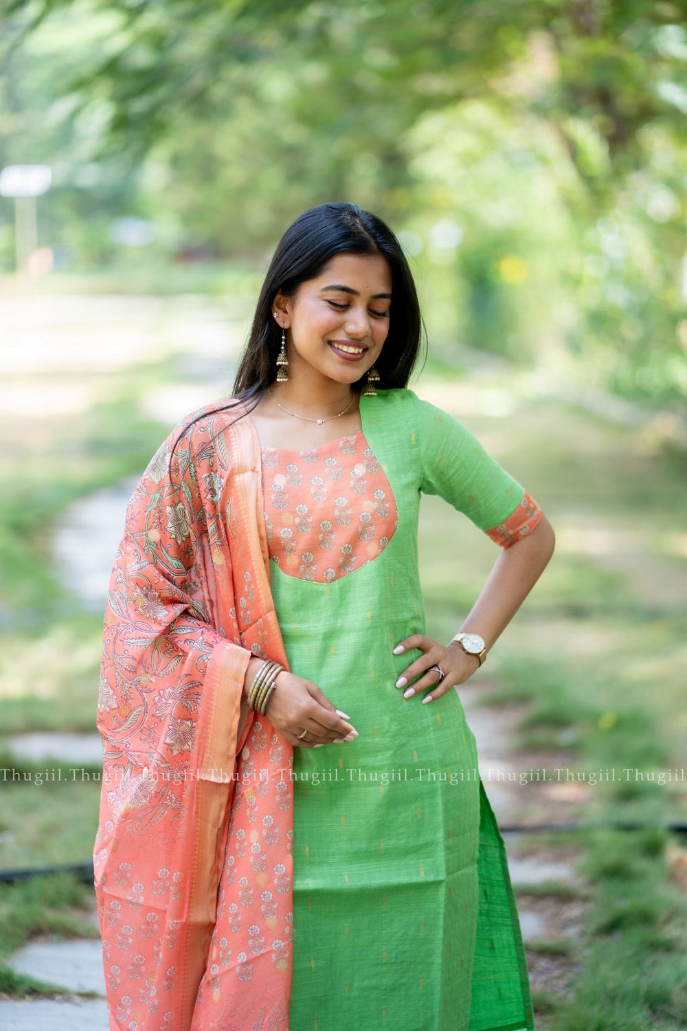 T483 - Kurta Set (Top - Dupatta)