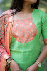 T483 - Kurta Set (Top - Dupatta)