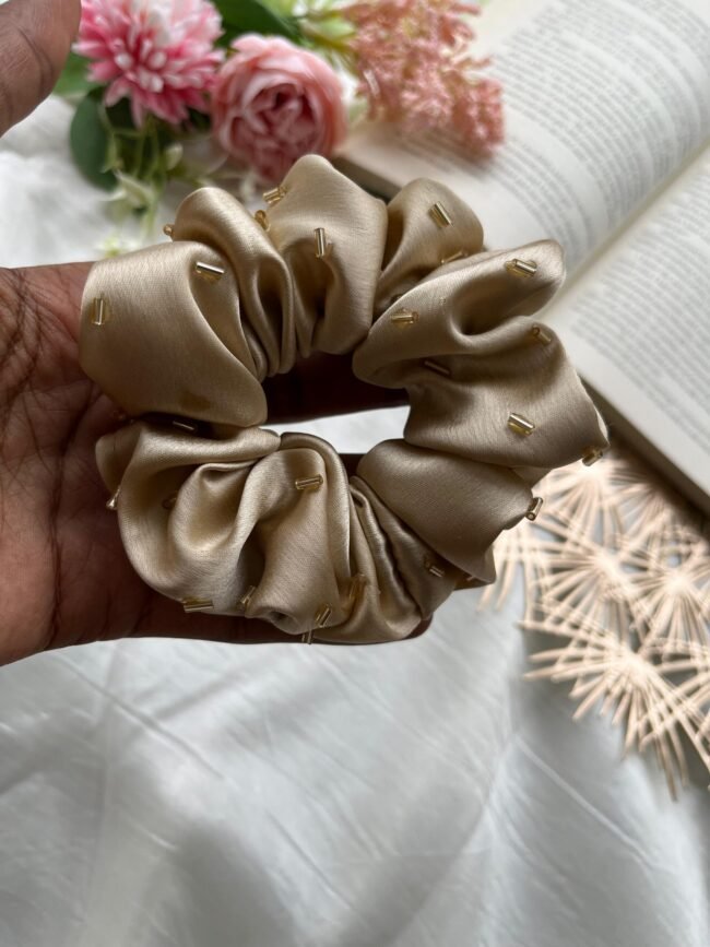 TS21 Satin Scrunchies