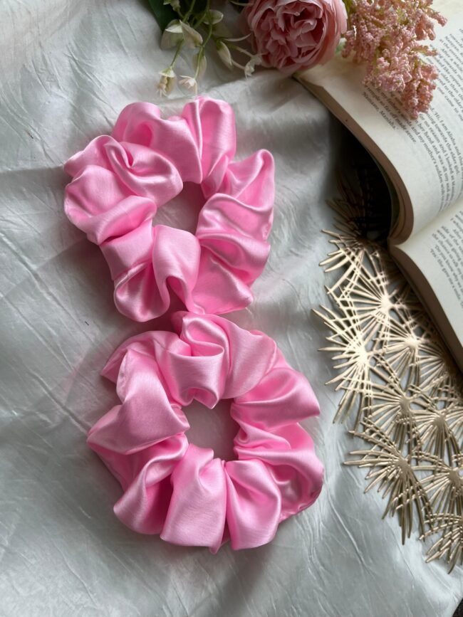 TS13 Satin Scrunchies