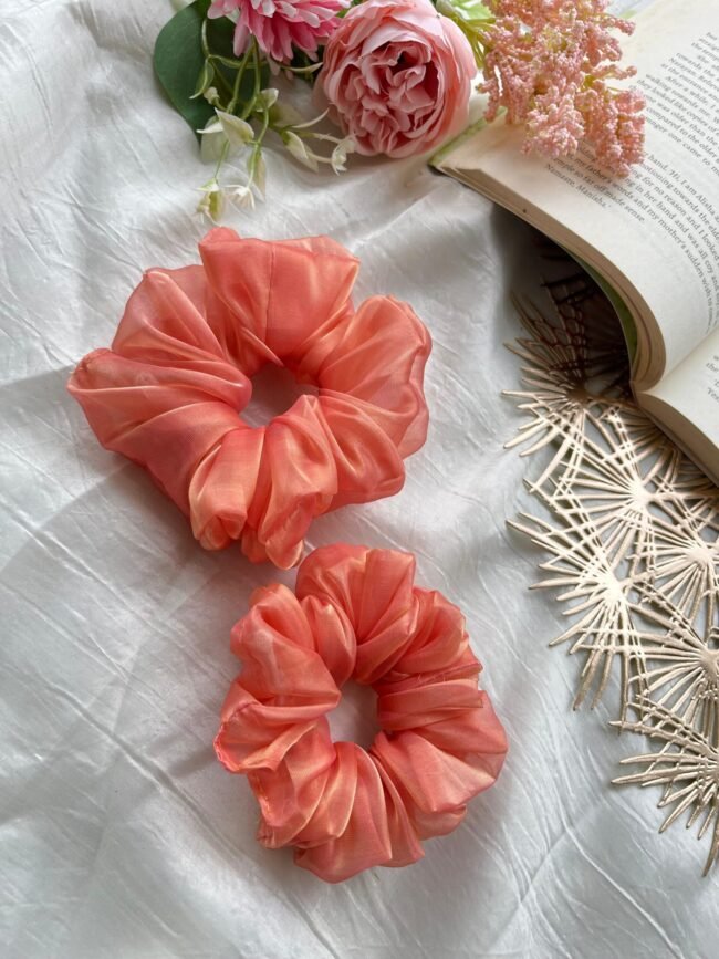 TS12 Organza Scrunchies