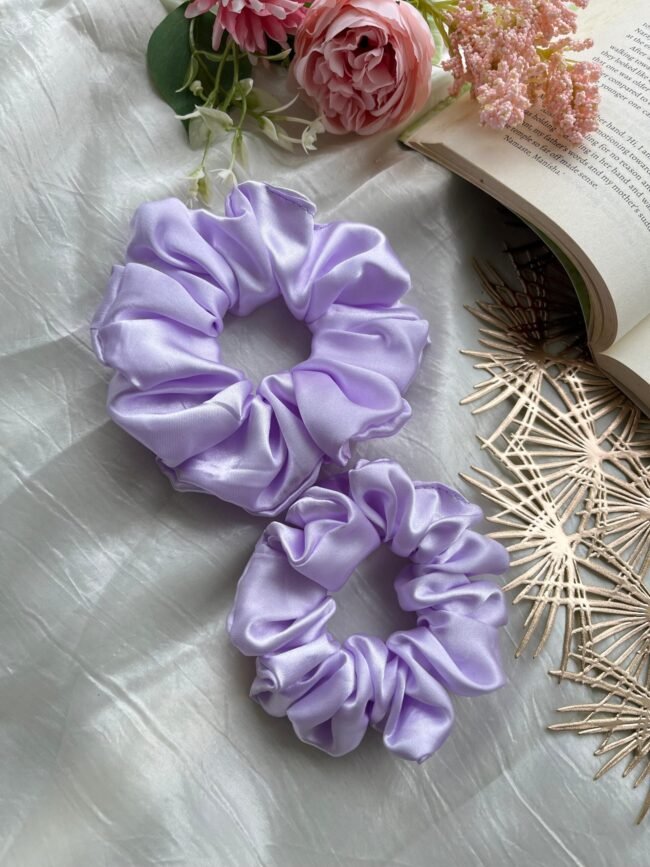 TS10 Satin Scrunchies