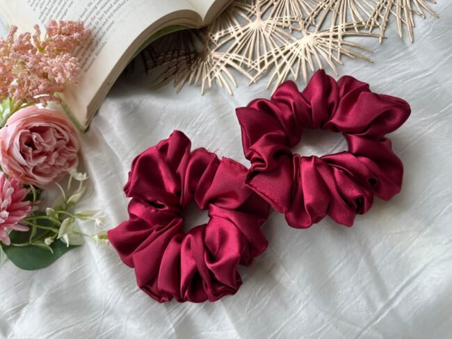 TS9 Satin Scrunchies