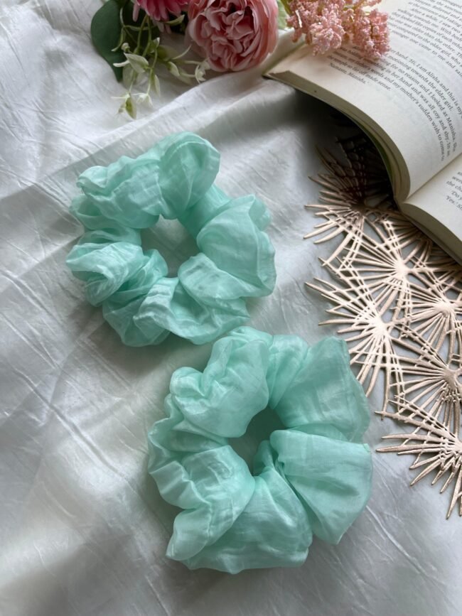 TS3 Organza Scrunchies
