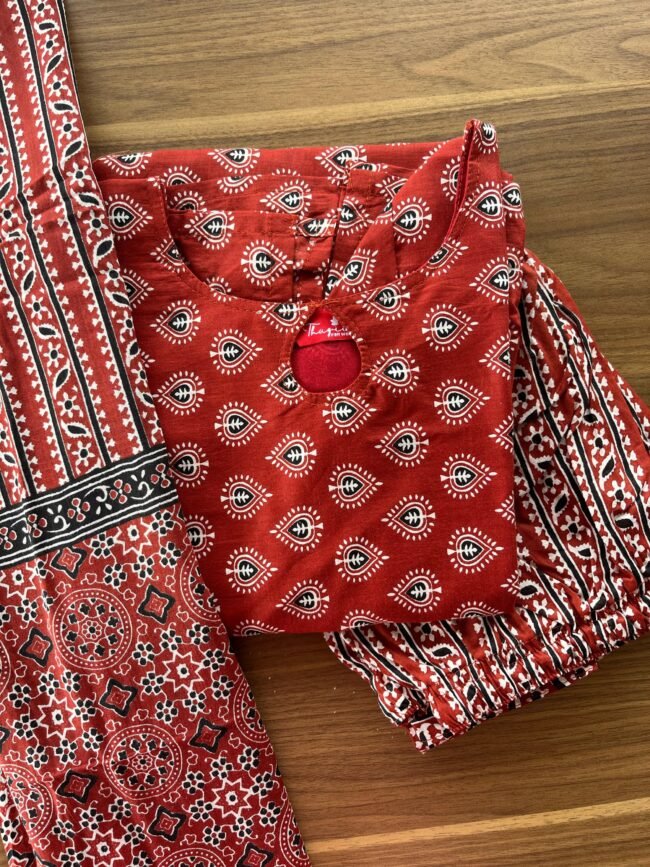 TKS Pure Cotton Kurta Set