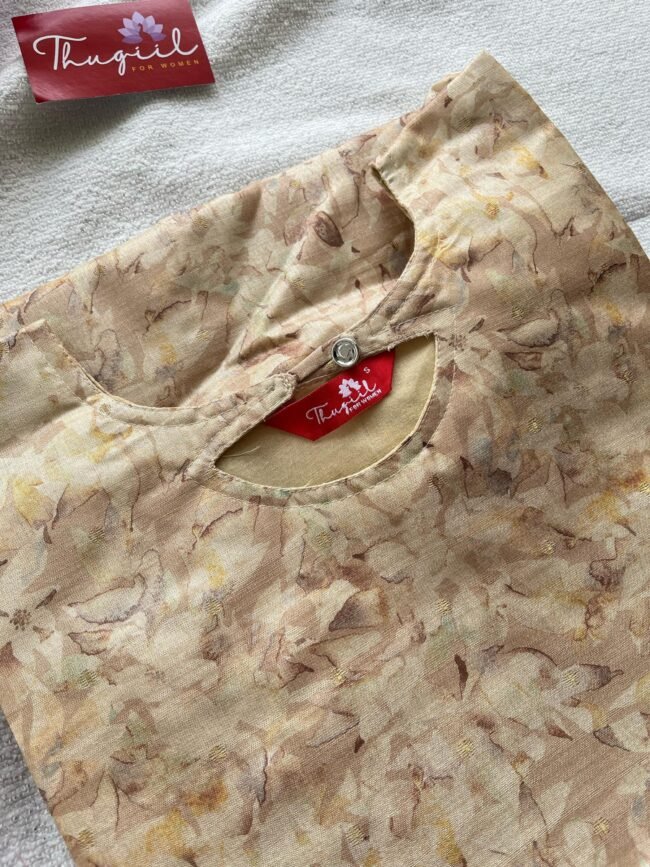 TKS031 Silk kurta set - Image 3