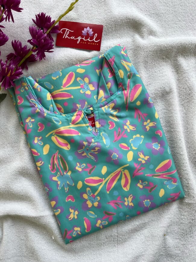 SK004 Sky blue kurta