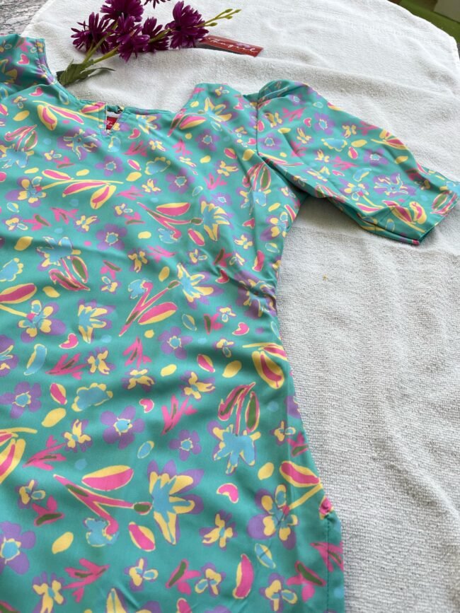 SK004 Sky blue kurta - Image 5