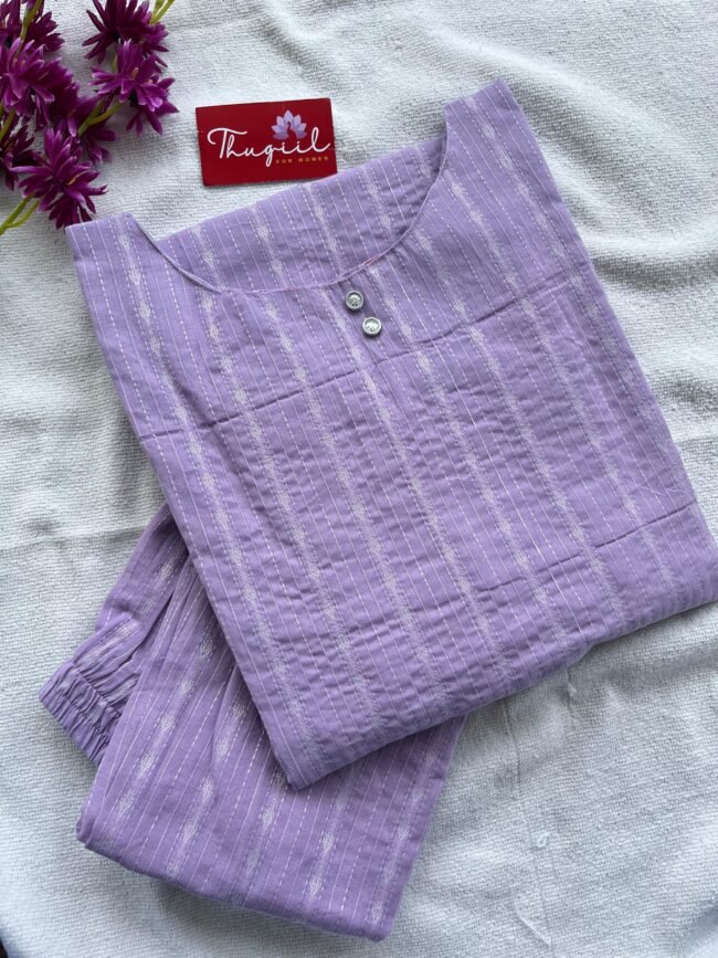 TCD011 Lavender cotton co ord