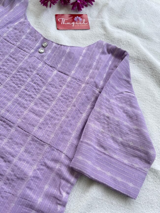 TCD011 Lavender cotton co ord - Image 2