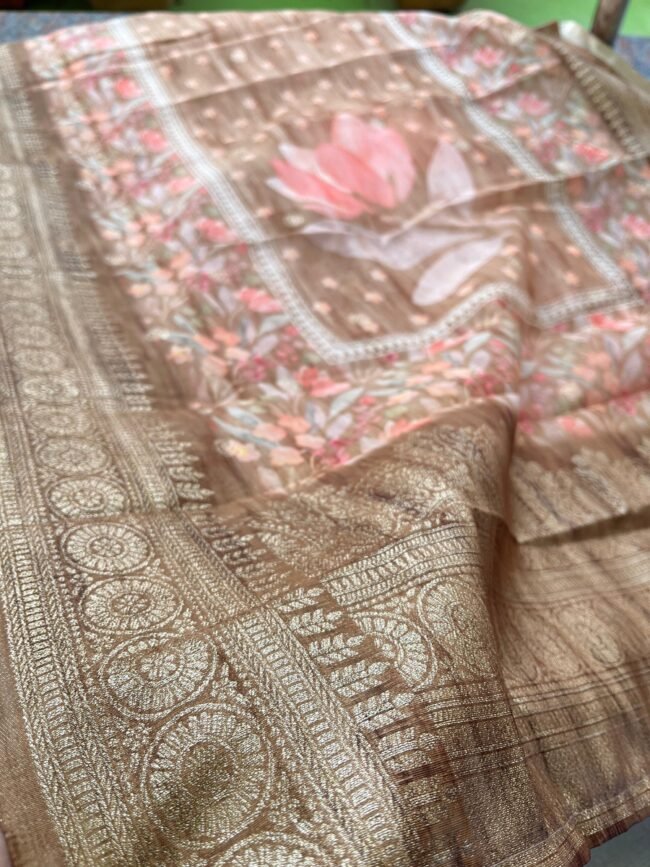 TKS053 Gold Ethnic Kurta Set - Image 6