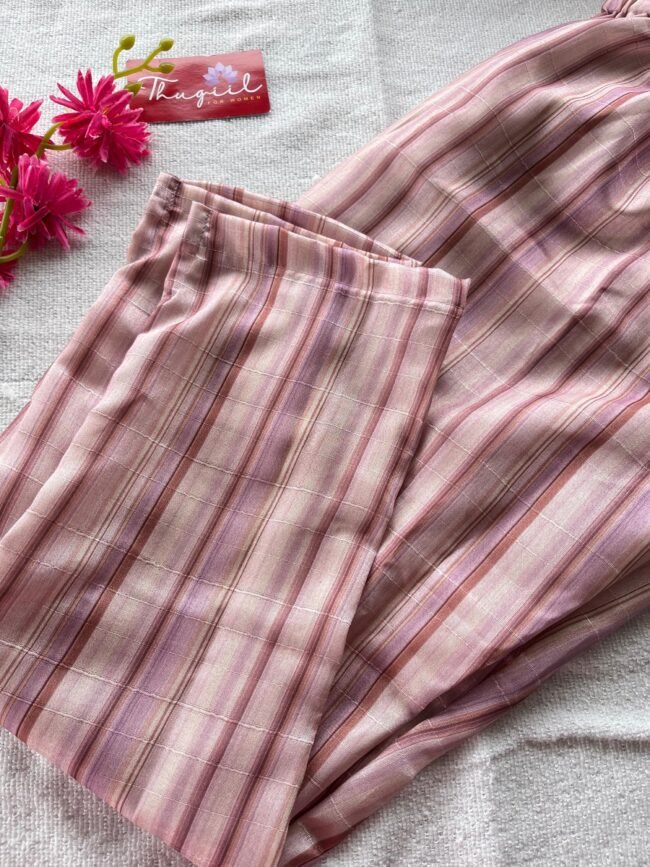 TKS070 Tussar silk kurta set - Image 4
