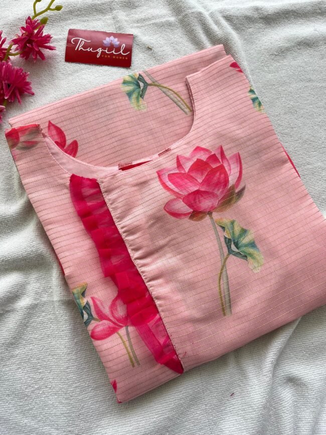 TK024 Lotus Kurta