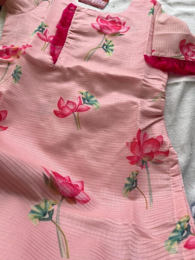 TK024 Lotus Kurta - Image 3