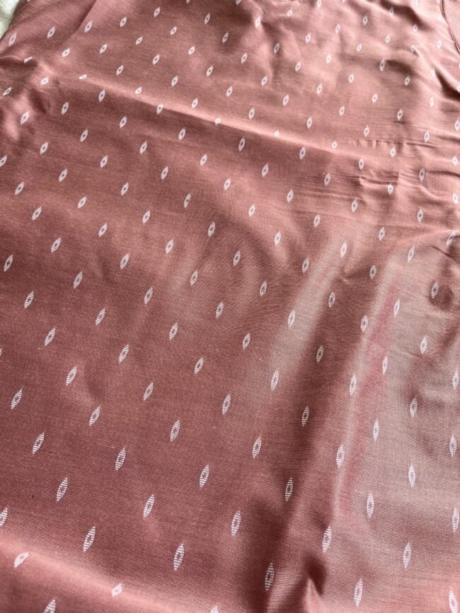 TKS082 Mauve Butter Silk Kurta Set - Image 4